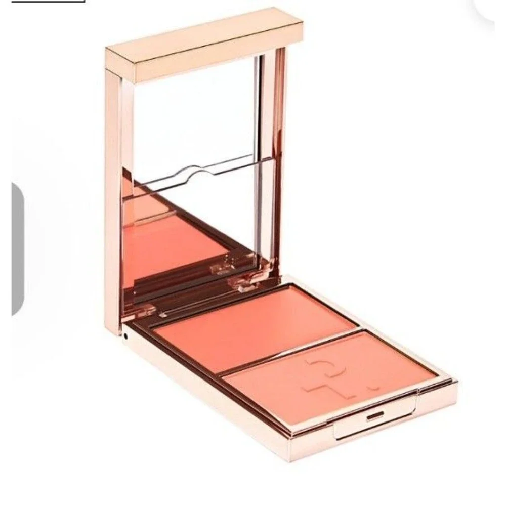 Patrick Ta Major Headlines Double Take Creme & Powder Blush Duo NEW